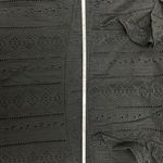 Ecowish Black Ruffle Sleeve A-Line Summer Dress Size Large Photo 8