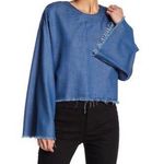 Kendall + Kylie Chambray Oversized Top Photo 0