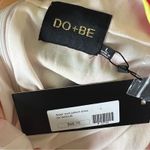 DO+BE NWT  Mini Dress Womens L Pink Satin Halter Mock Neck Backless Asymmetric Photo 5