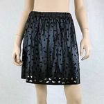 Gianni Bini Faux Leather Laser Cut Mini Skirt Photo 1