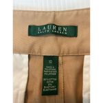 Lauren Ralph Lauren Chino Pants With Side Buckle Women's Size 10 Khaki Beige Tan Photo 9