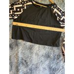 SheIn  LUNE Plus Size Colorblock Lantern Sleeve Casual Loose Top Photo 9