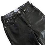 Frame Le High Tight Straight in Noir Photo 3