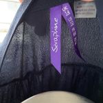 Seraphina Size 10 Shirt Midi Dress Navy Blue Tie Front Button Up Short Sleeves Photo 5