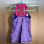 Lululemon  Pink and Blue  Athletic Tank Top.    Size-6 Photo 2