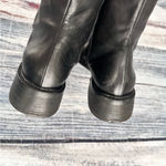 Vintage Donald J. Pliner Black Leather Mid Photo 3