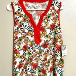 Late August Floral Summer Tank. Med (runs big). NWT Photo 1