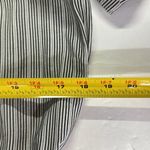 Sanctuary  Black White Striped Mini button front shirt Dress S neutral casual Photo 11