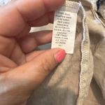 Allen Allen  USA Shirt Dress Large Tunic‎  Beige  100% Linen Coastal Lagenlook Photo 4