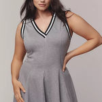 Anthropologie  Daily Practice Sleeveless V-Neck Sporty Mini Dress 3XL NWT Photo 0