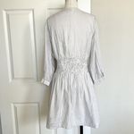 Cleobella  Sadie Striped Mini Dress Ivory Photo 4