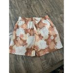 Faherty Women's Linen Floral Printed Sands Shorts Size M Photo 4