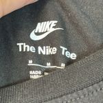  The Nike Tee Black Embroidered Gym Athletic Shirt Size Med EUC #2655 Photo 4