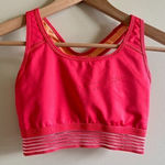 Nike DRI-FIT SPORTS BRA CORAL RED WOMENS SIZE S AT Photo 0