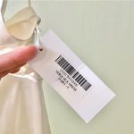 Reformation π Veria Halter Silk Maxi Dress in Ivory Sz 0 Photo 9