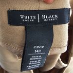 White House | Black Market NWT  Tan Crop Pants Photo 3