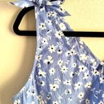 Derek Heart Blue Floral Tank with Sleeve Ties | EUC | Size XL Photo 8
