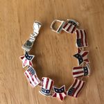 Patriotic Bracelet American Flag Uncle Sam New Red Photo 6