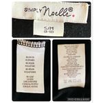 Simply Noelle Black top by , Size S/M Photo 5