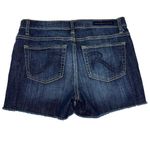 Rock & Republic Mid Rise Cut Off Denim Jeans Shorts Dark Wash 3” Inseam Size 8 Photo 3