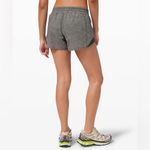 Lululemon  hotty hot short II 4” heather lux multi black size 10 Photo 1