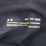 Under Armour  Navy Compression Leggings NWT Size XS Navy Cropped Leggings Photo 5