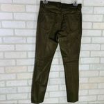 frame denim  Le High Skinny Jeans in Coated Military Size 27 Photo 6