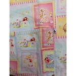 Cherokee Studio Women Scrub Top Pastel Print Tie Back Short Sleeve Size M Photo 3