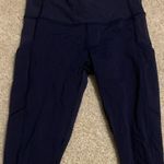 Lululemon Dark Navy Size 2 Leggings Photo 3