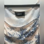 Cider  Blue and White Toile De Jouy Mini Dress Size Small Photo 3