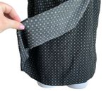 Loft Women Top M Black Wrap Layer Ditsy Flower Boho Cottage Y2K Girly Flirty Photo 3