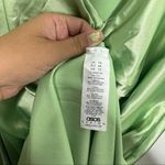 ASOS  DESIGN Light Green cut‎ out satin midi tea dress Photo 5