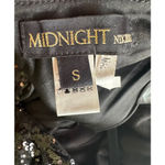 🔥Midnight Nikibiki Black mini Sequined Dress Size S Photo 5