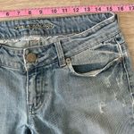 American Eagle  Vintage Light Wash Denim Distressed Capri Bermuda Knee Shorts 6 Photo 66