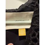Anthropologie Leifsdottir Black Floral Lace V-Neck A-Line Party Dress Size 4 Photo 3