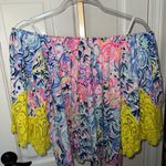 Lilly Pulitzer Zaylee Top with Floral Crochet Lace Top Size XS Photo 5