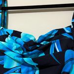 Caribbean Joe  Island Supply Co. women’s size 16 floral swim top tankini padded Photo 4