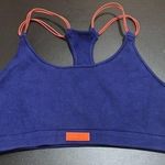 Adidas  x Ivy Park Ribbed Sports Bra Legacy Indigo PURPLE 3X Photo 0