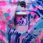 Lilly Pulitzer Women Fan Sea 001394 Periwinkle Waverly Top Blouse Size XS Floral Photo 6