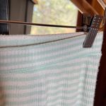Gap  Love Collection Mint White Striped Pajama Set Size Small (XS Oversized) Photo 8