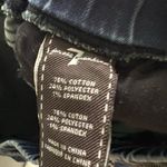 7 For All Mankind Drawstring Waist Knit Jeans Size Medium Photo 7