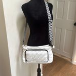 THINK ROYLN Bank Street Crossbody White Nylon Photo 1