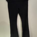 No Boundaries Black  flare fold over Leggings Photo 0