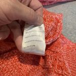 Pilcro Anthropologie Jasmine Chunky Cable Knit Sweater Small Pink Cotton Blend Photo 10