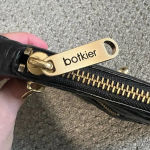 Botkier ‎ Trigger Leather Studded Clutch Crossbody Bag Photo 3