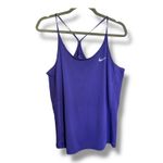 Nike Dry Miler Tank Women's Size XL Purple Singlet Photo 2