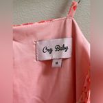 Cry Baby  Pink Butterfly Bow Mini Dress Women’s M 90s-Inspired Coquette Feminine Photo 3