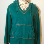 TOUCH by ALYSSA MILANO OFFICIAL MIAMI DOLPHINS HOODIE WITH KANGAROO POCKET SZ LG Blue Photo 0