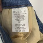 Judy Blue High Waist Ecru Blue Contrast Shorts 1XL Stretch Denim New Photo 7