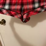 EUC Victoria's Secret Long sleeve Flannel Romper w Metallic Stripe Photo 3